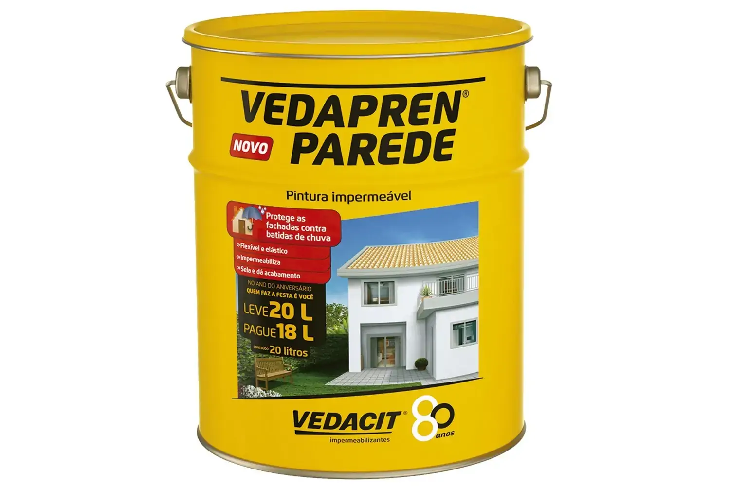 Vedapren Parede Bc 20kg Vedacit 111945