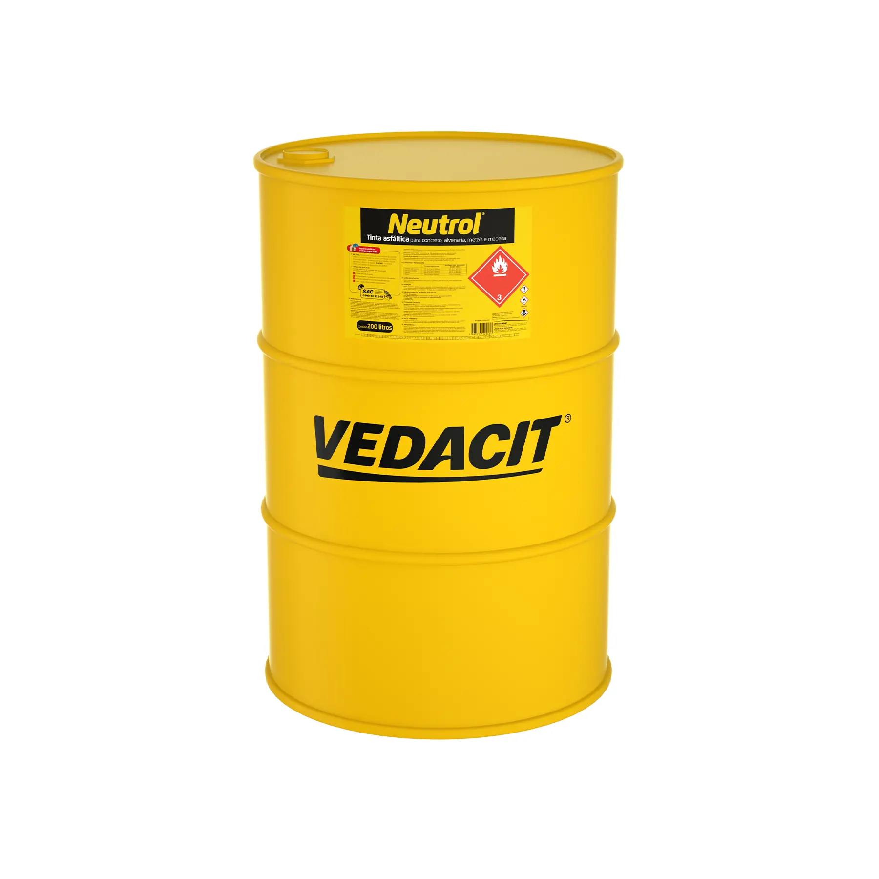 Neutrol Tambor 200lts Otto