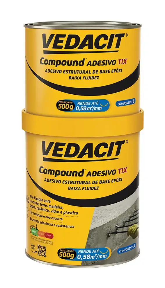Compound Adesivo Tix A B 1 Kg