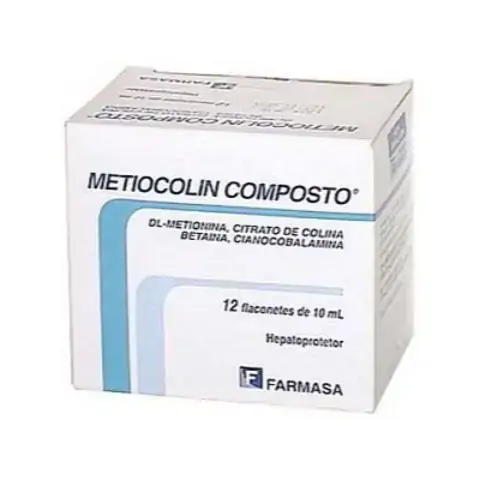 Metiocolin Composto 10 Mg/ml 0,0005 Mg/ml 50 Mg/ml 10 Mg/ml 12 Flaconetes Farmasa Hypermarcas Simila