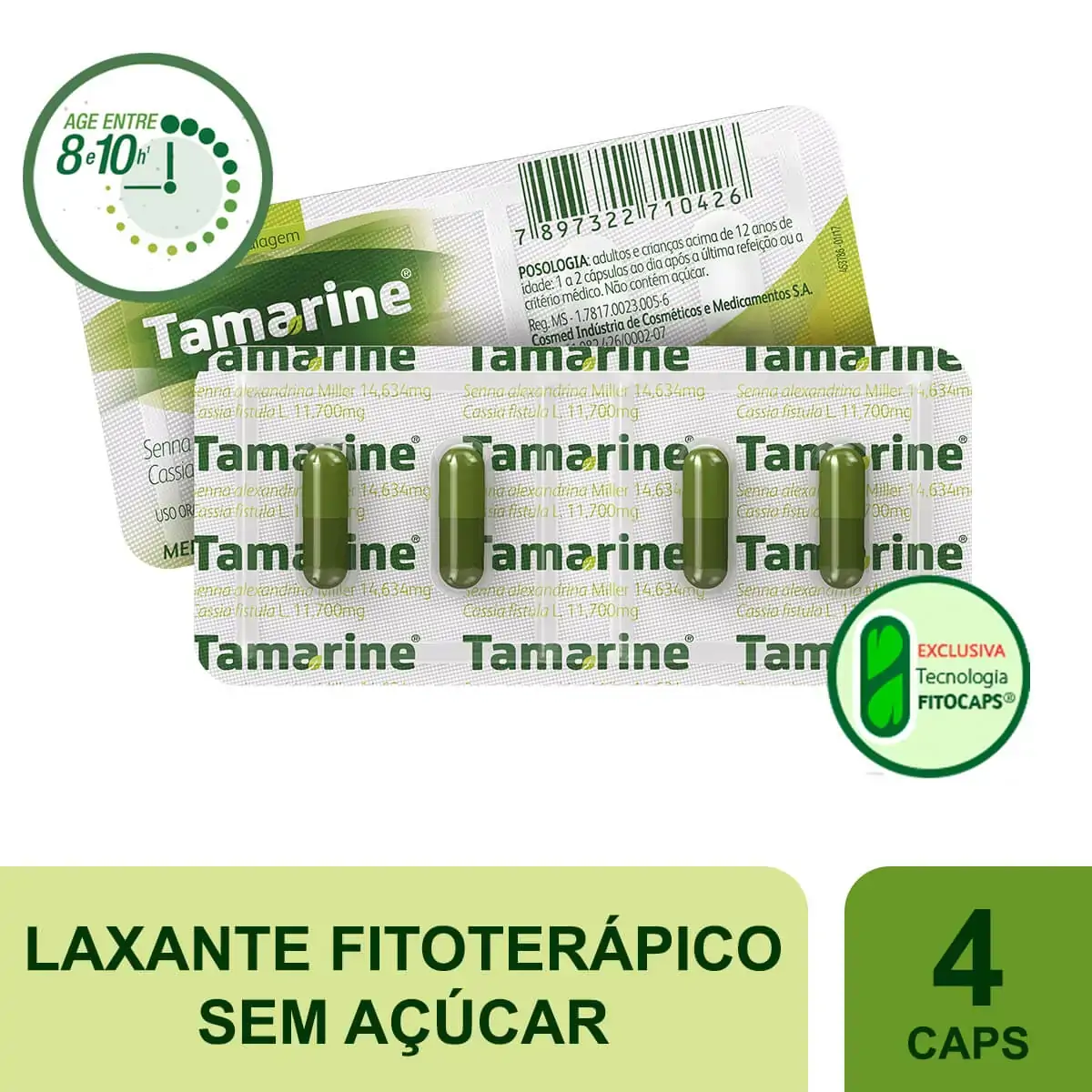 Tamarine C/4 Caps