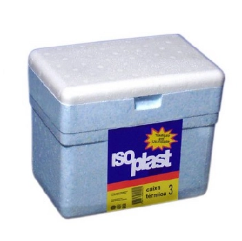 Caixa Termica Isopor Isoplast 3l