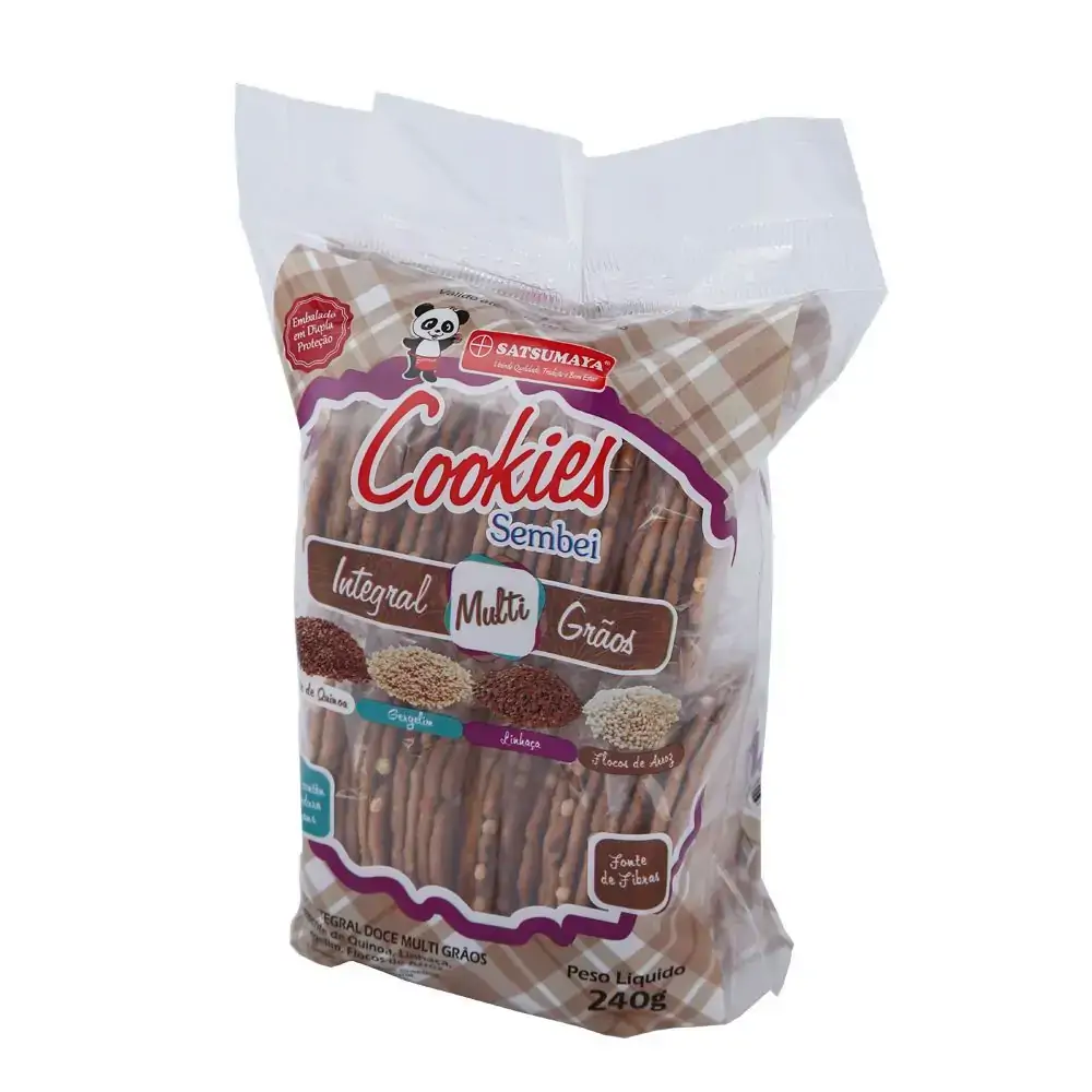 Biscoito Satsumaya Cookies Sembei Integral Multig