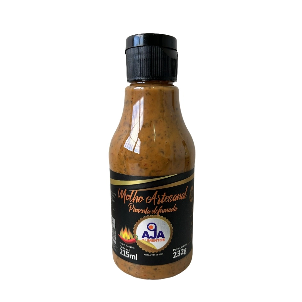 Molho Artesanal Aja Pimenta Defumada 215ml