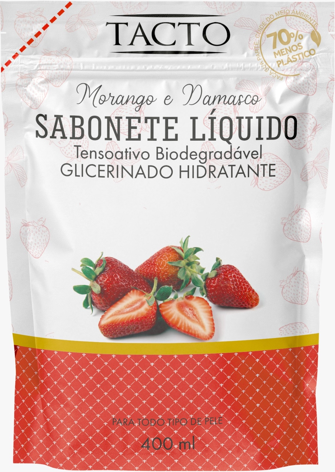Sab Liq Eco Refil 400ml Mor/damasco