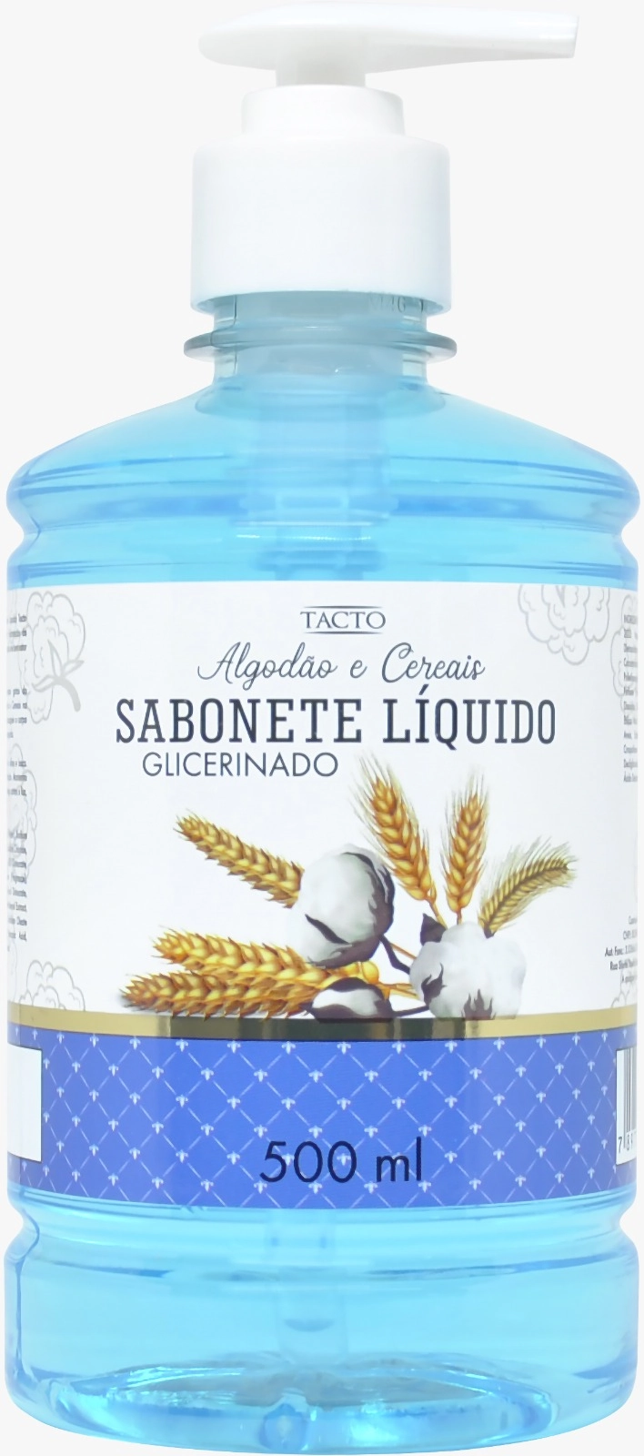 Sabonete Liq.tacto Algodão Cereais 500ml