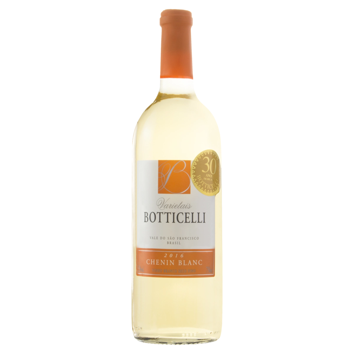Vinho Brasileiro Branco Seco Botticelli Varietais Chenin Blanc Vale Do São Francisco Garrafa 750ml