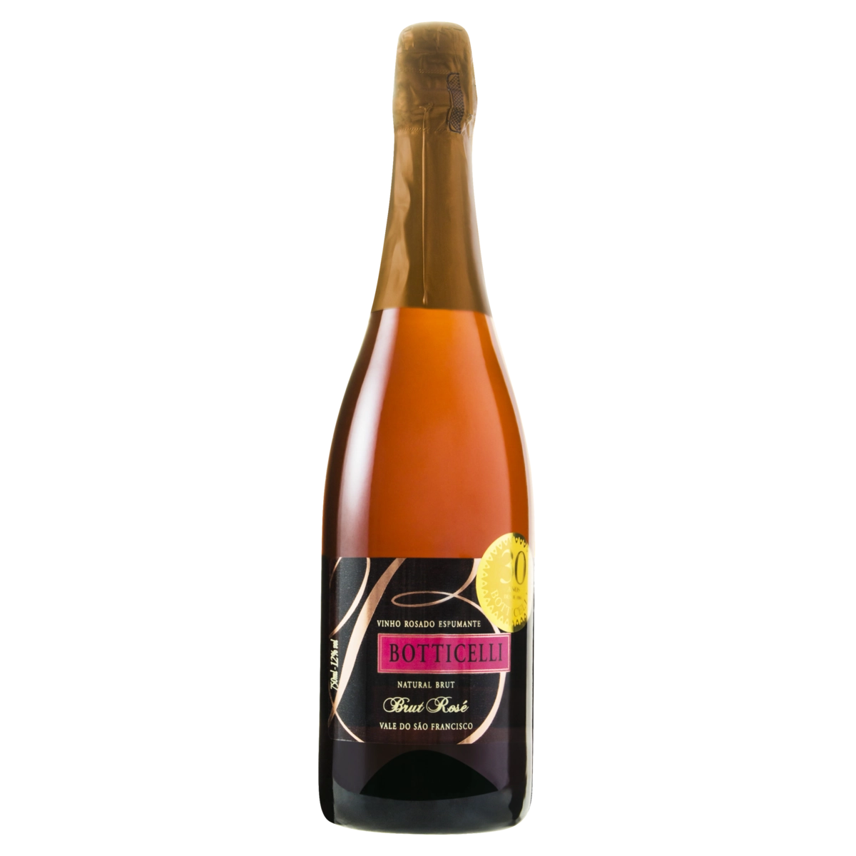 Espumante Brasileiro Rosé Brut Botticelli Vale Do São Francisco Garrafa 750ml