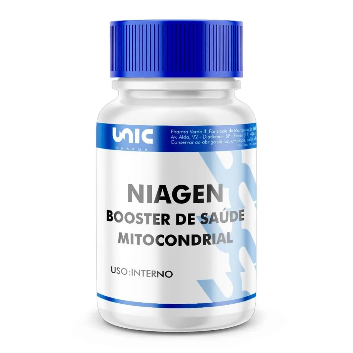 Niagen 100mg - Booster de saúde mitocondrial 30 Cáps