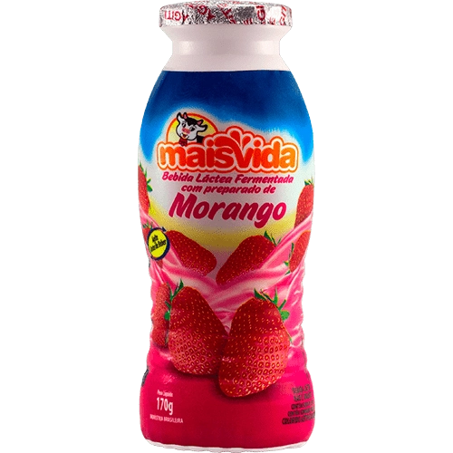 Bebida Lactea Mais Vida Morango 170g