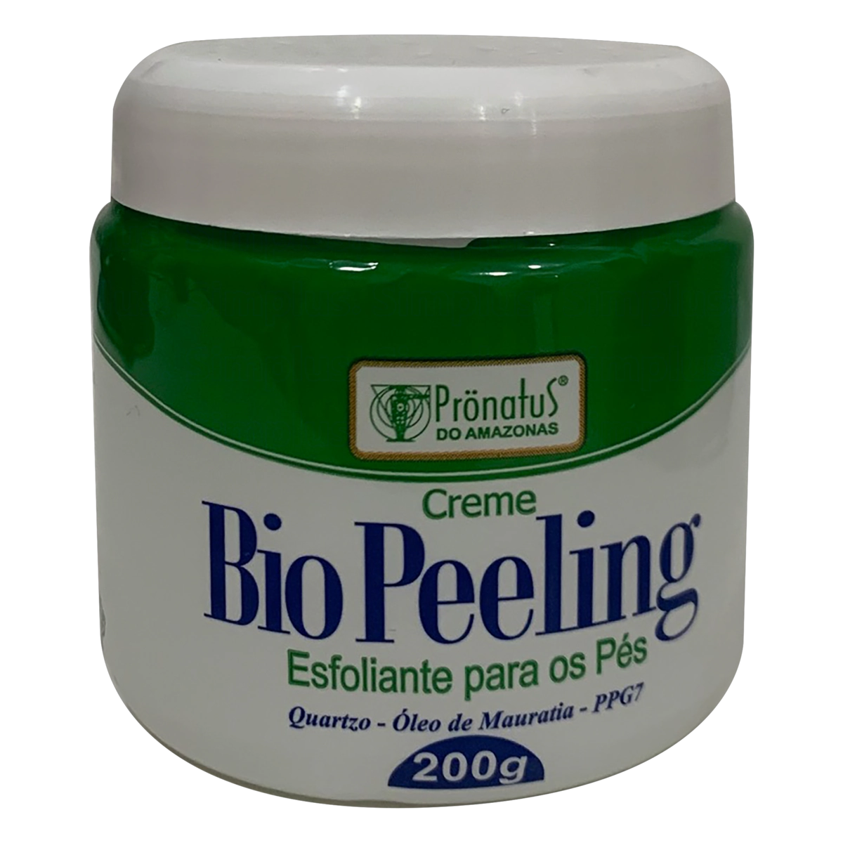 Esfoliante Para Pés Prönatus Do Amazonas Bio Peeling Pote 200g