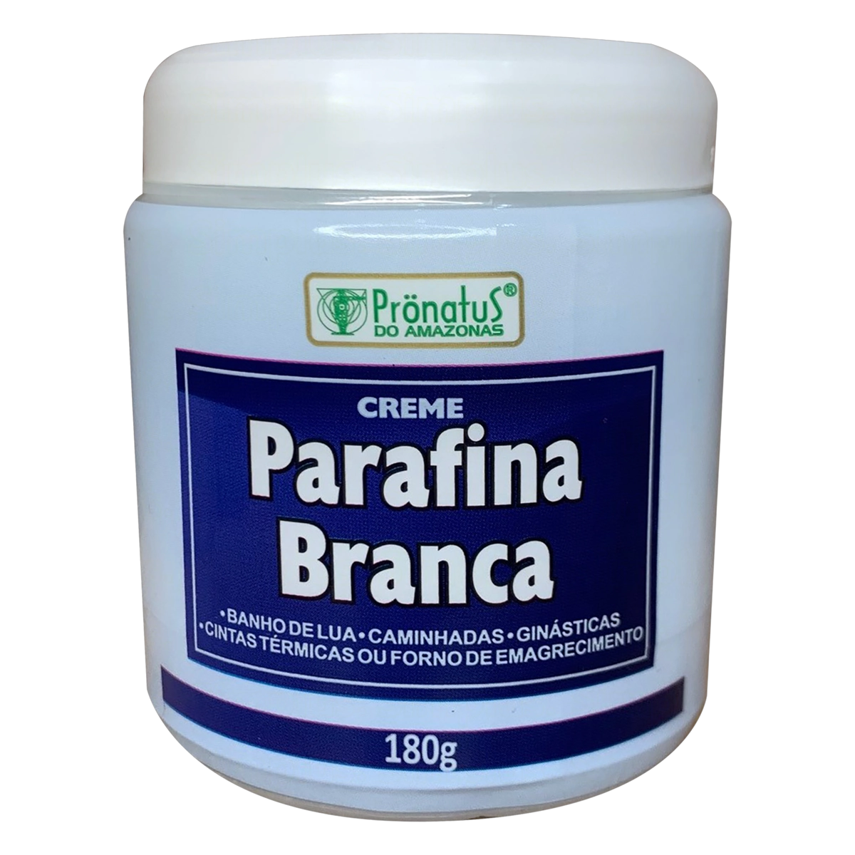 Parafina Branca Creme Prönatus Do Amazonas Pote 180g