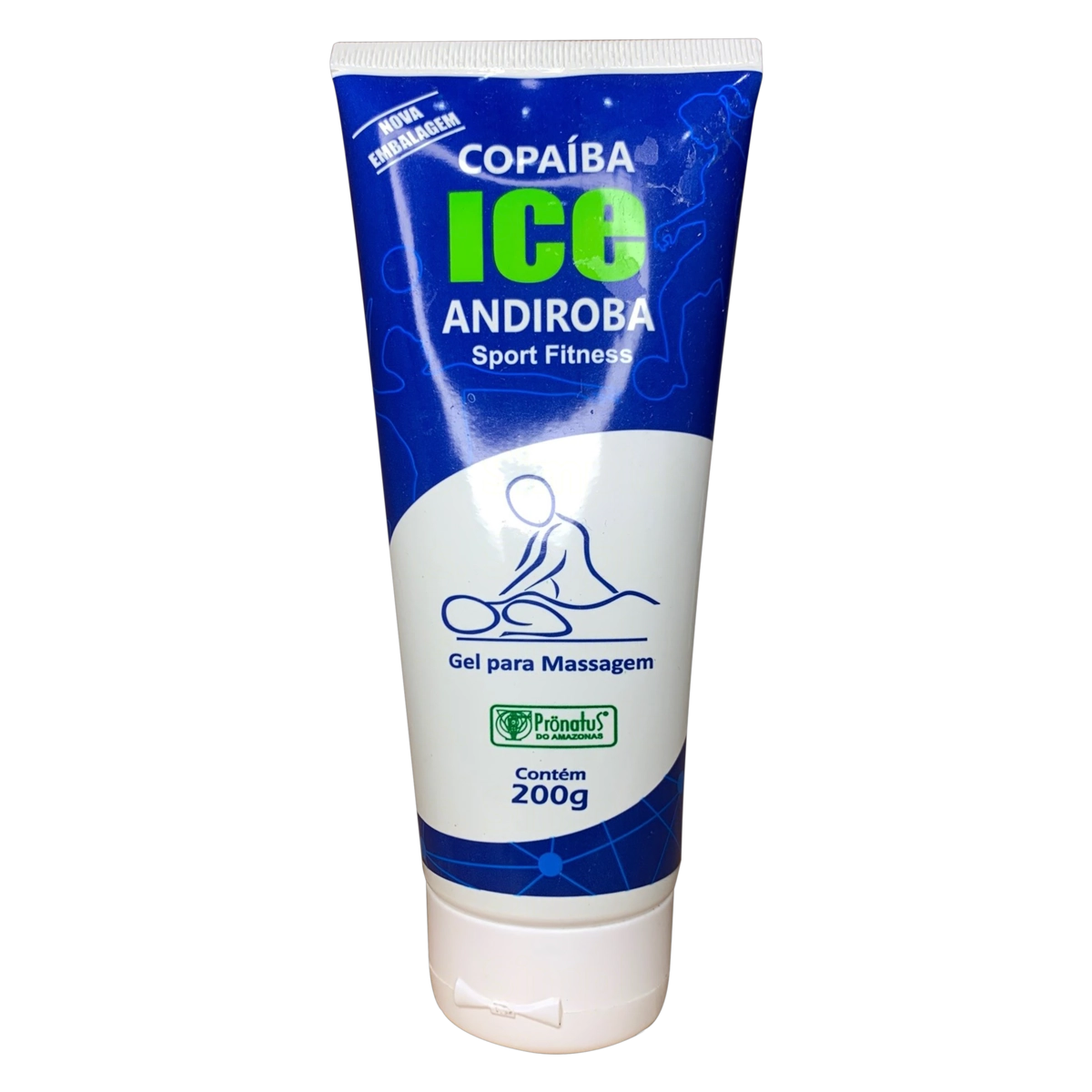 Gel Para Massagem De Copaíba E Andiroba Ice Prönatus Do Amazonas Sport Fitness Bisnaga 200g