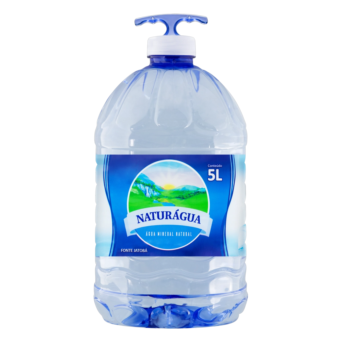 água Mineral Natural Sem Gás Naturágua Galão 5l
