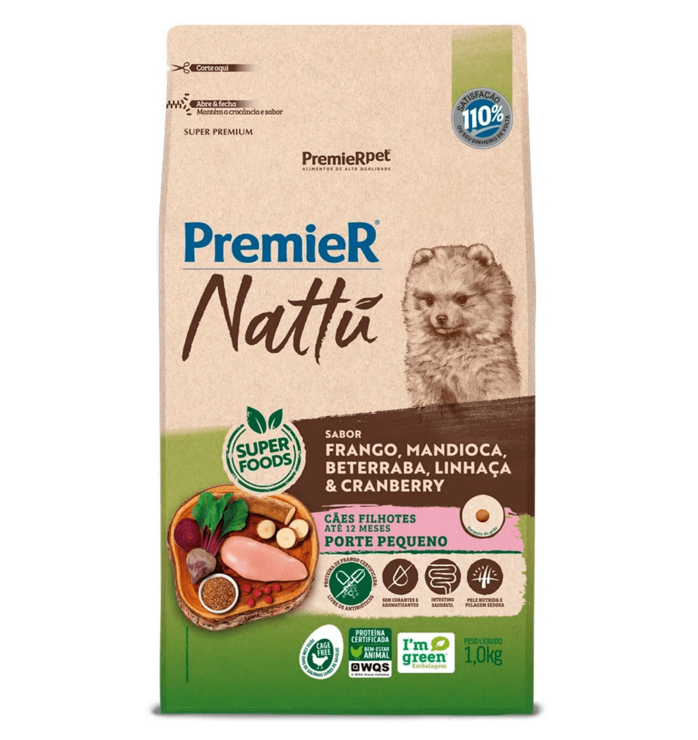 Al.caes Premier Nattu 1kg Fil.rp.mand.