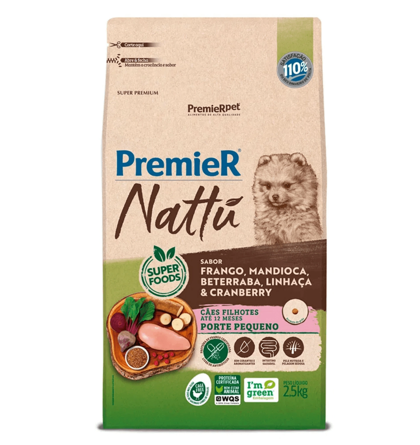 Premier Nattu Fil. Rp Mandioca 2.5kg