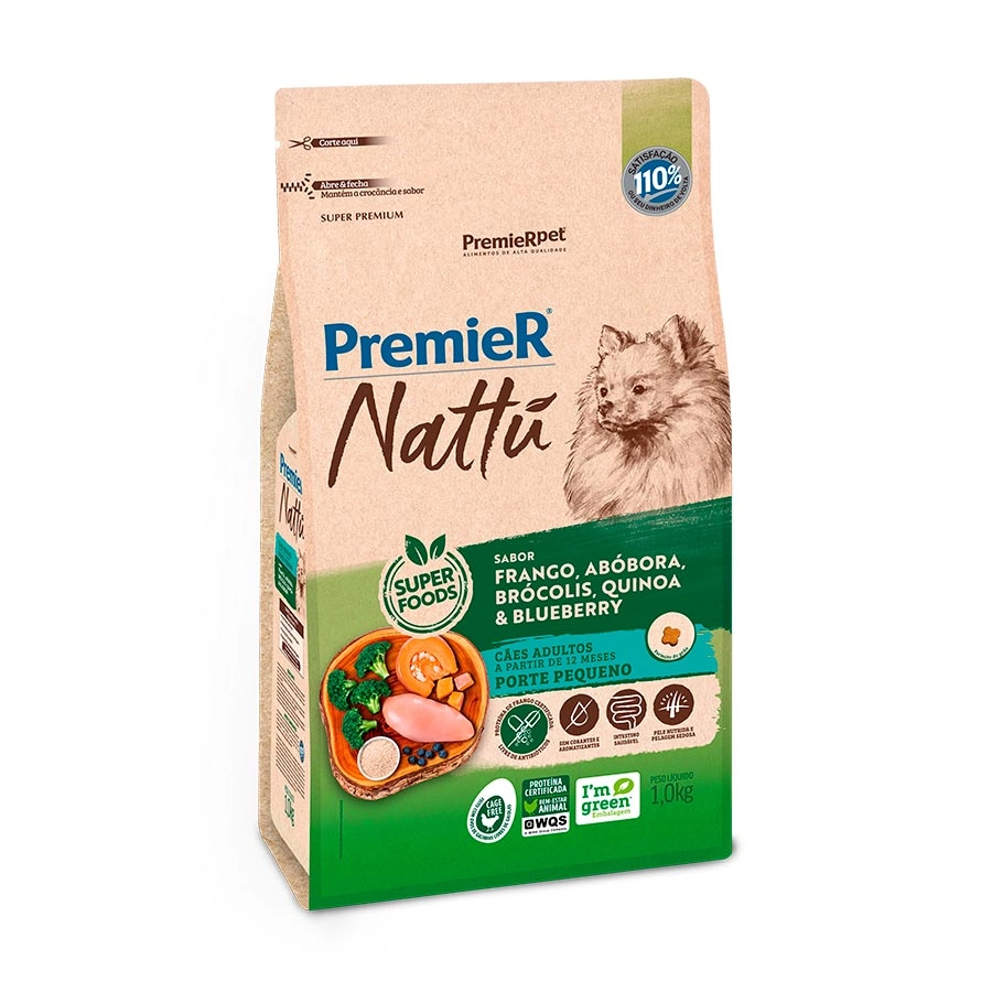 Premier Nattu Ad Rp Abobora 1kg