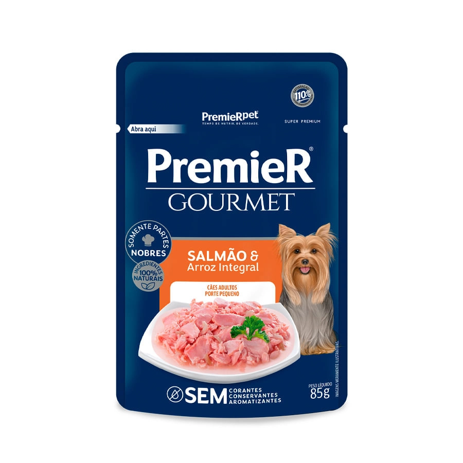 Premier Gourmet Caes Ad Salm Arroz 85g