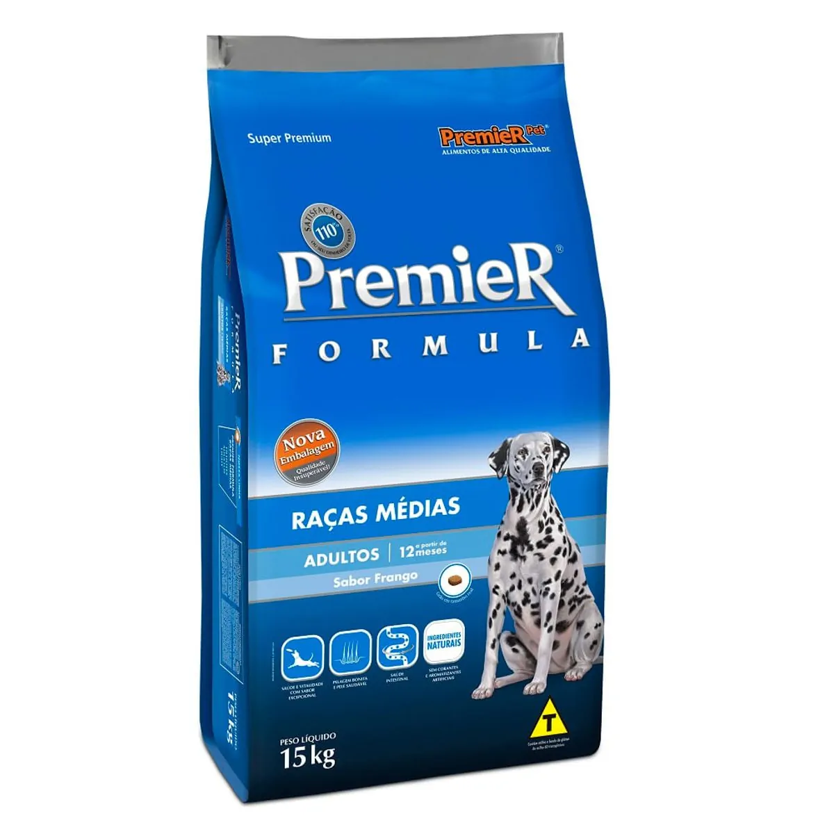 Premier Pet Ad.racas Medias Frango 15kg