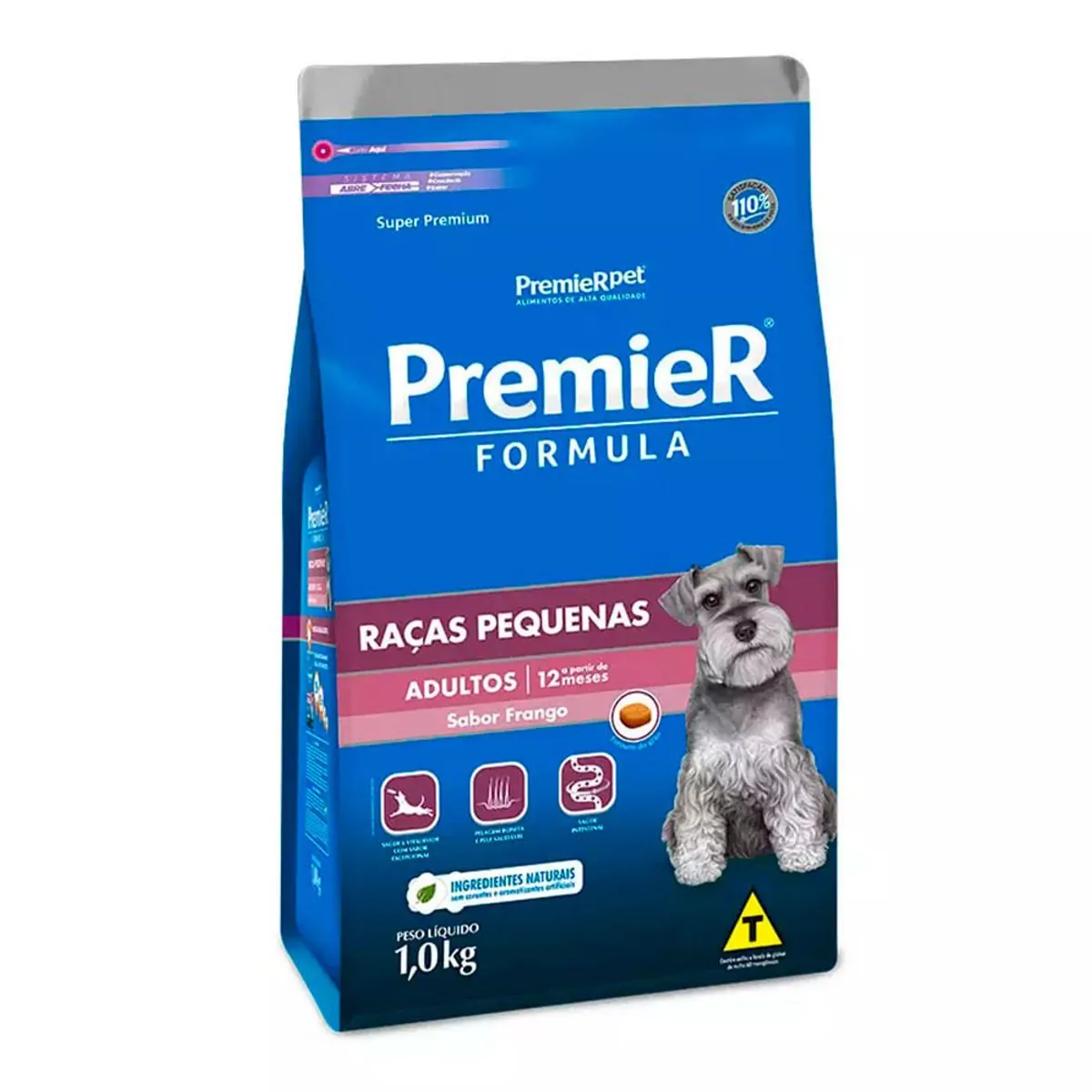 Ração Premier Fórmula Para Cães Adultos De Raças Pequenas Sabor Frango
