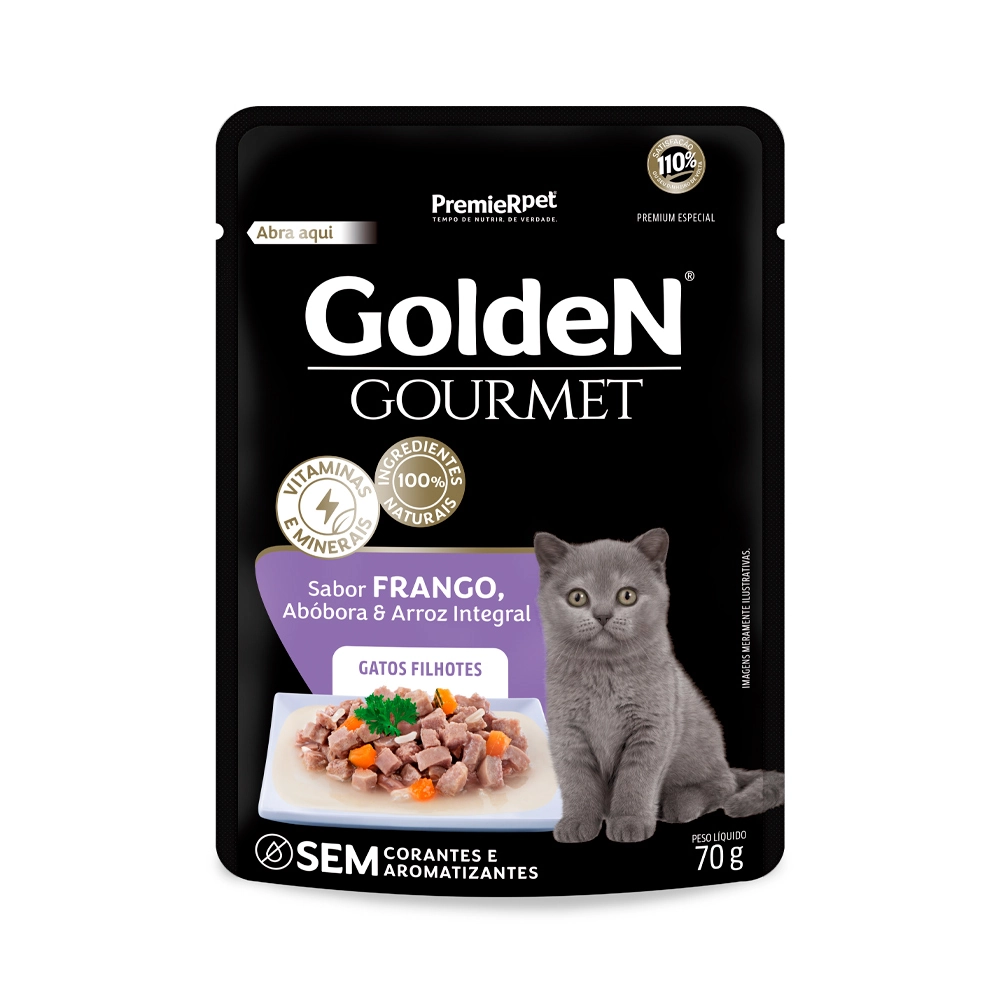 Golden G Gato Filhote Frango 70gr