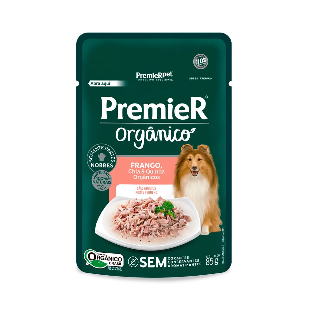 Premier Organico Cães Adultos Porte Pequeno 250183