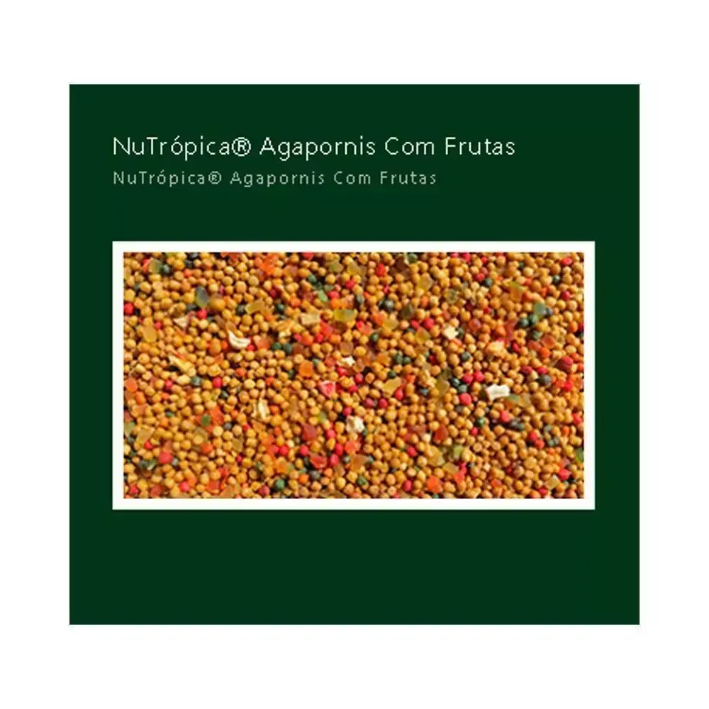 Ração Nutrópica para Agapornis com Frutas 300g