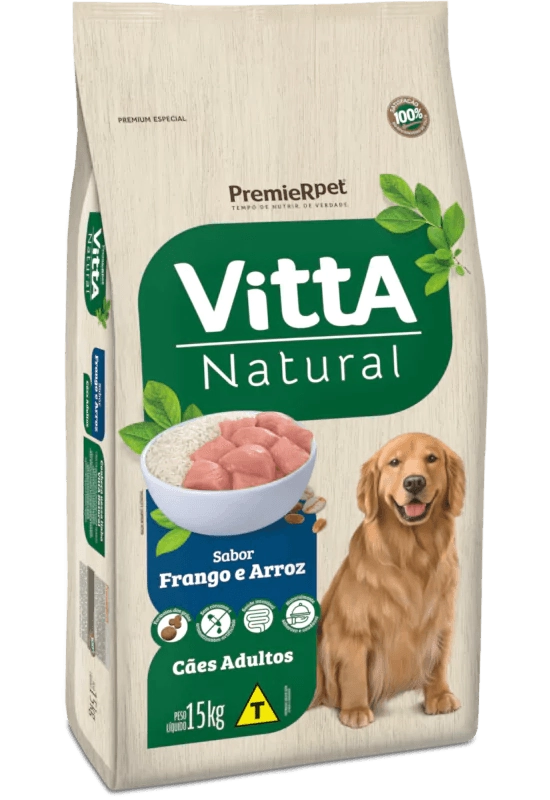 Vitta Natural Ad. Frango E Cereais 15kg