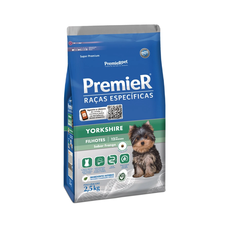 Premier Pet Premier Raças Específicas Yorkshire Filhotes Pacote 1 Kg