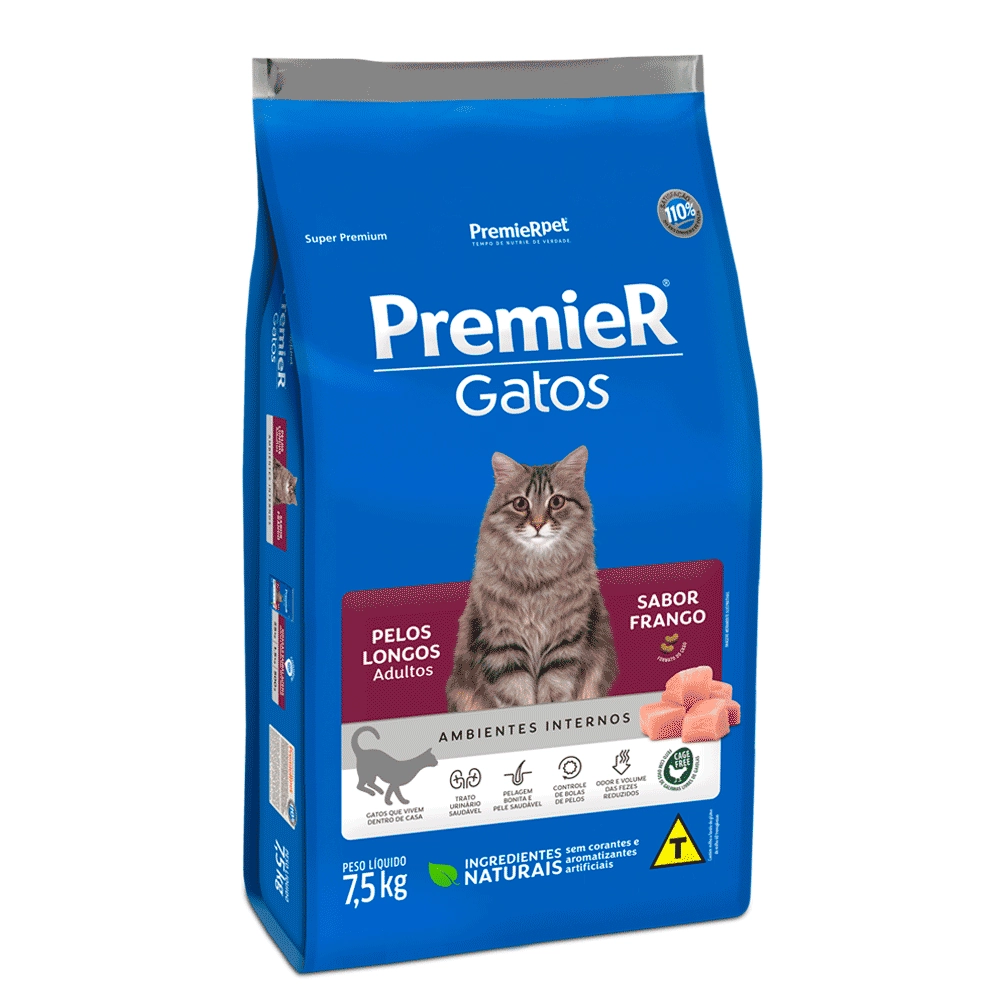 Premier Pet A.i. Gato Ad.pelo Lg Fr 500g