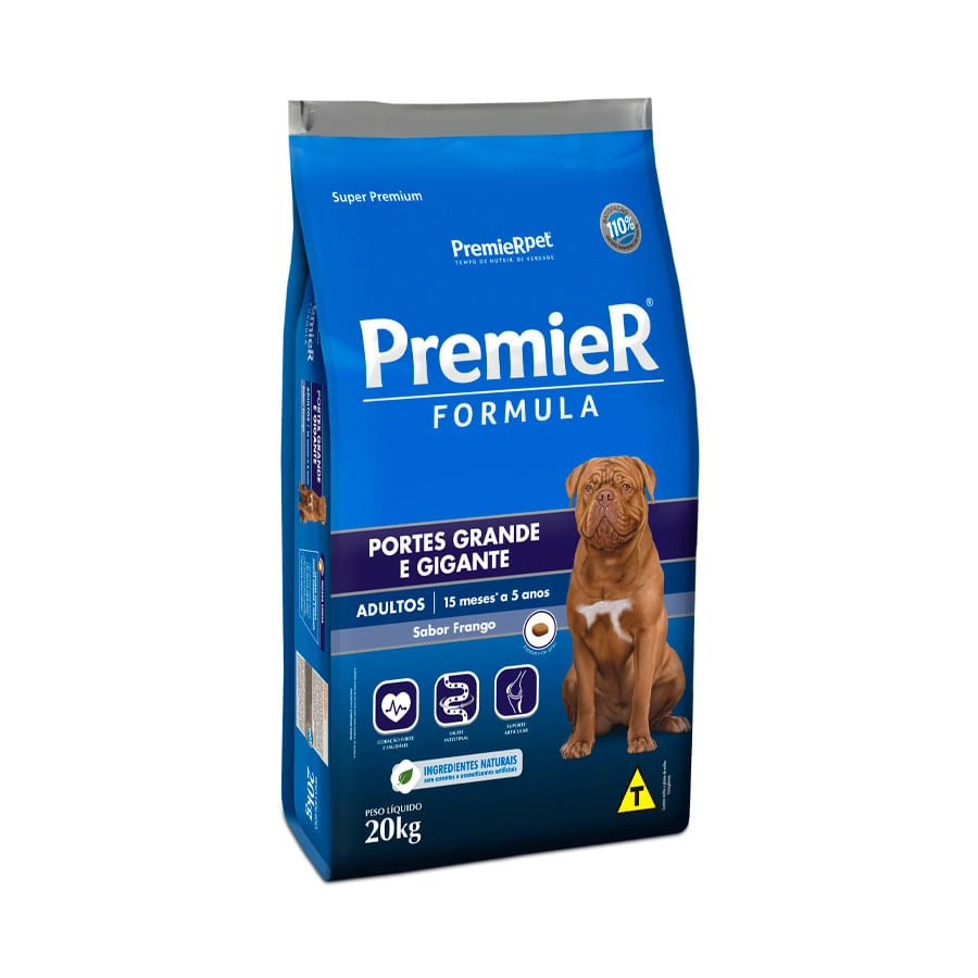 Premier Pet Ad. Racas Gde Frango 20kg