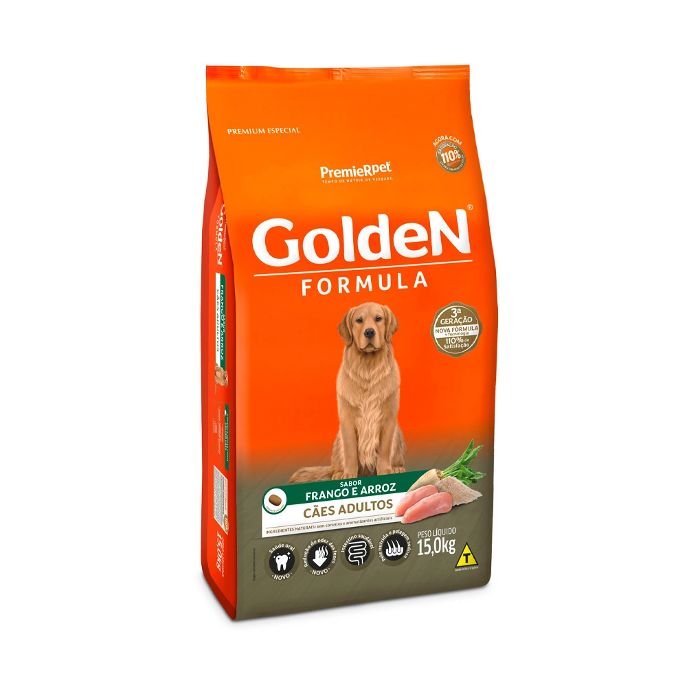 Golden Adulto Frango E Arroz 15kg