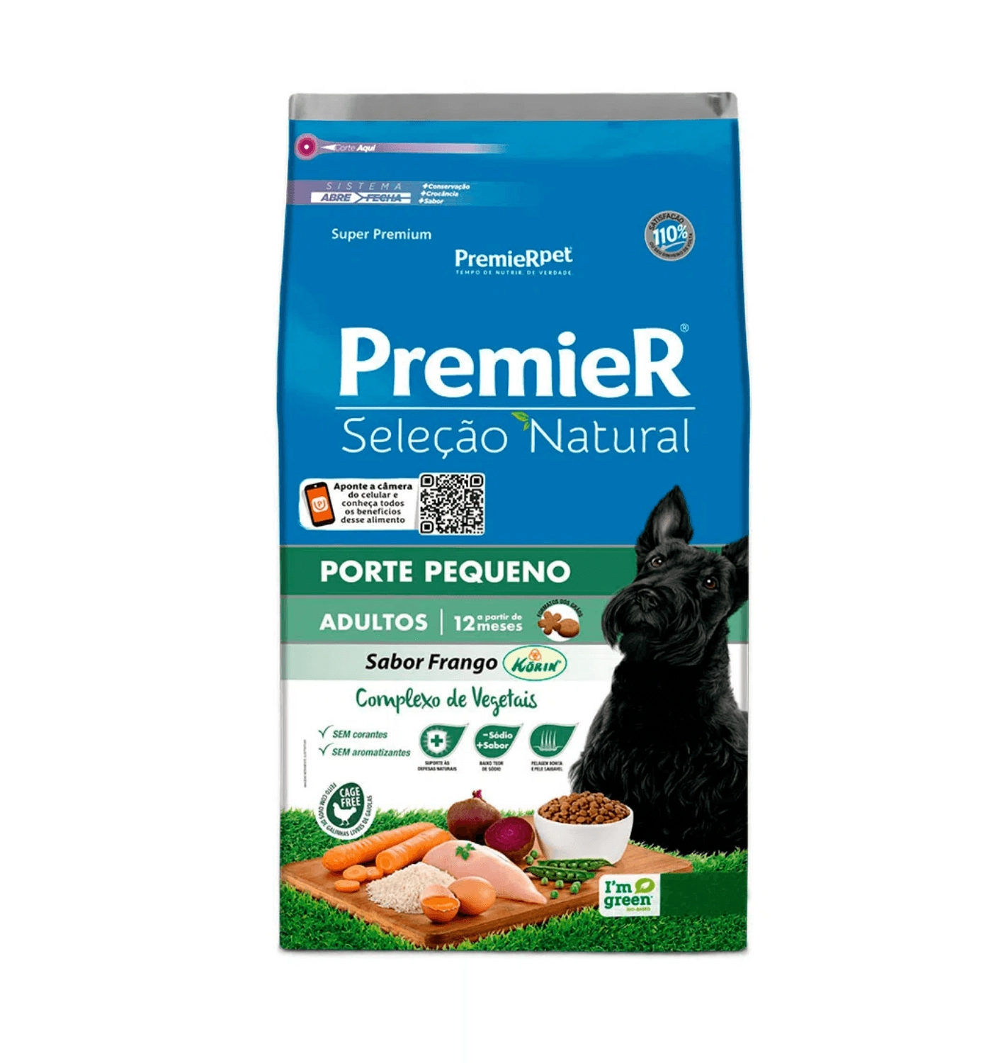 Ração Premier Seleção Natural Raças Pequenas Para Cães Adultos