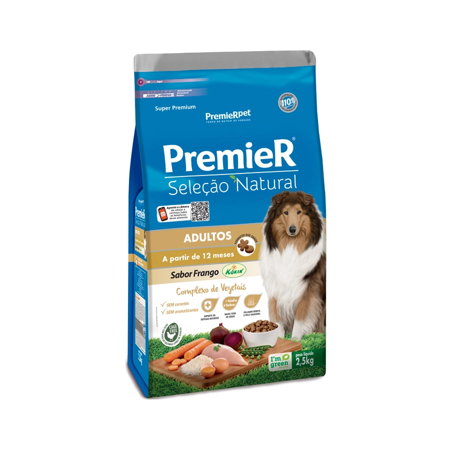 Premier Seleção Natural Para Cães Adultos
