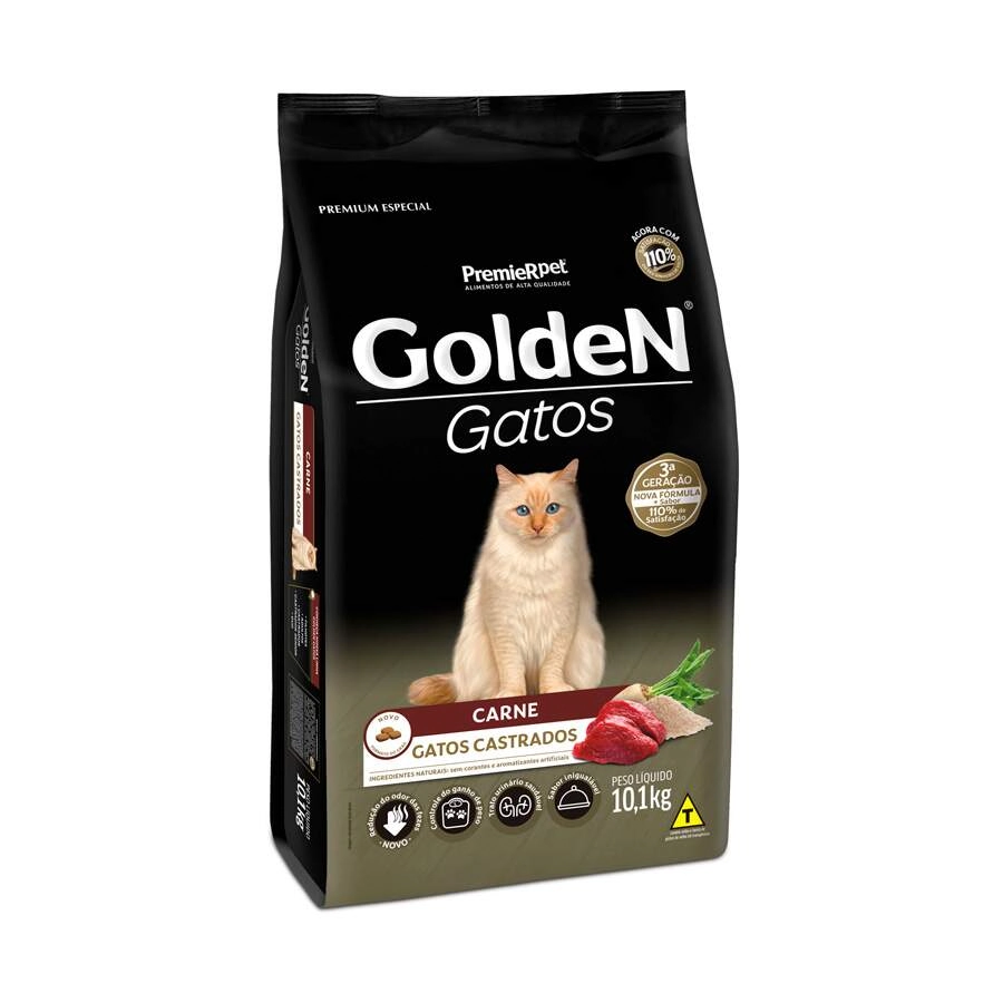 Golden Gato Castrado Carne 10,1kg 25233