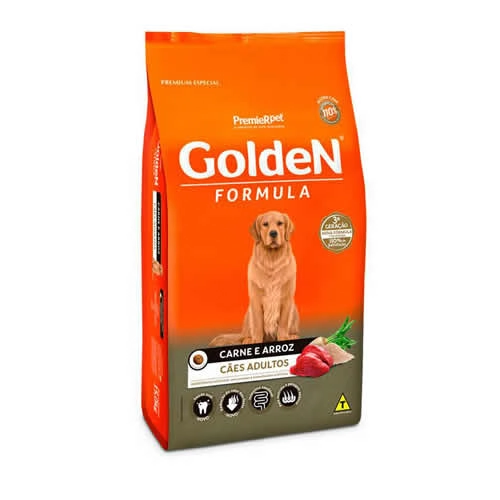 Golden Formula Caes Ad Carne Arroz 15 Kg
