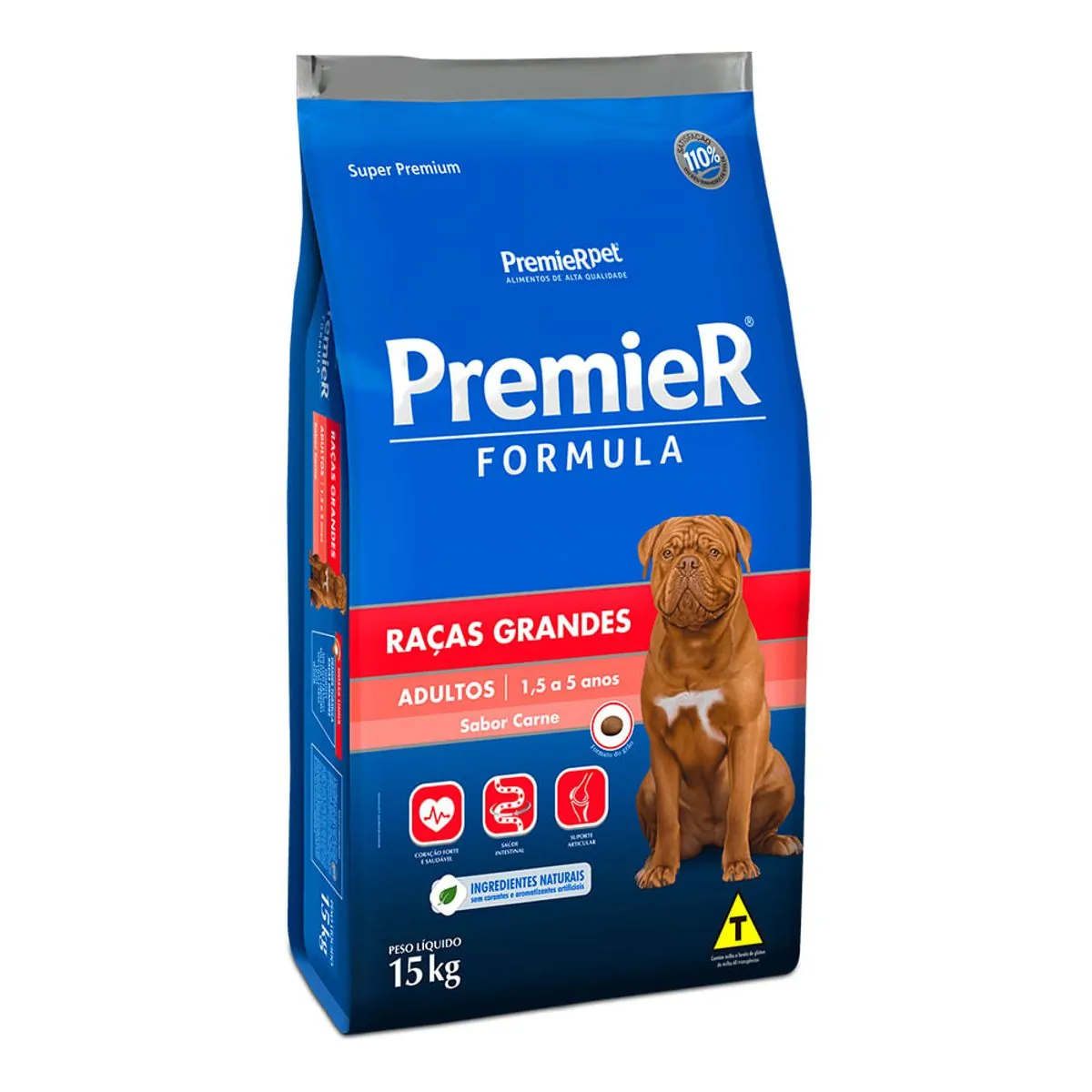 Al.caes Premier 15kg Ad.rg Carne