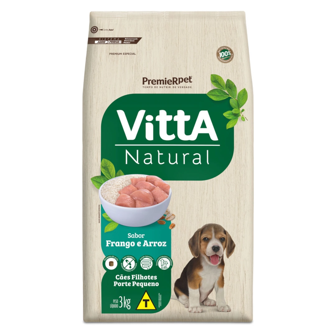 Vitta Natural Ad.racas Peq.fgo 3kg