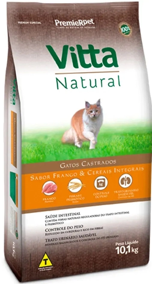 10 Al.gatos Vitta Natural 10.1kg Cast.fgo