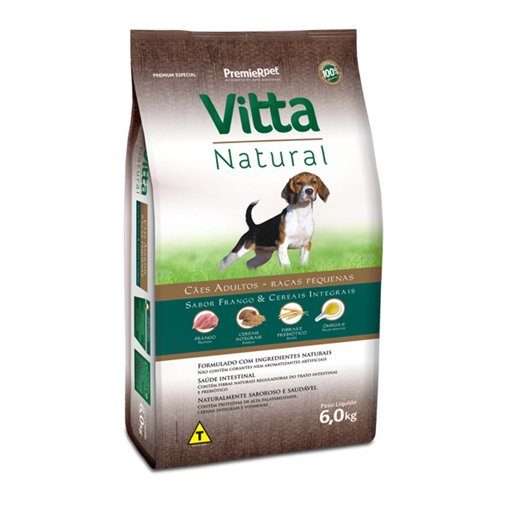 Vitta Natural Ad. Frango E Cereais 6kg