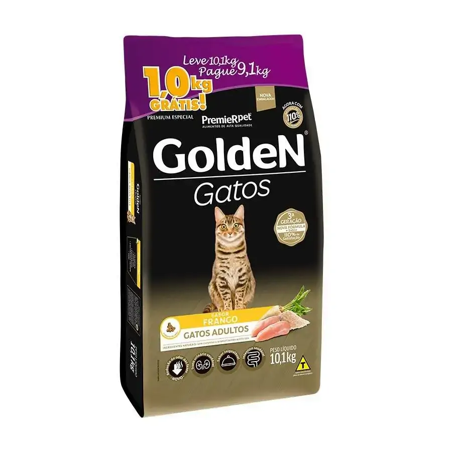 Golden Gato Ad Frango 10kg