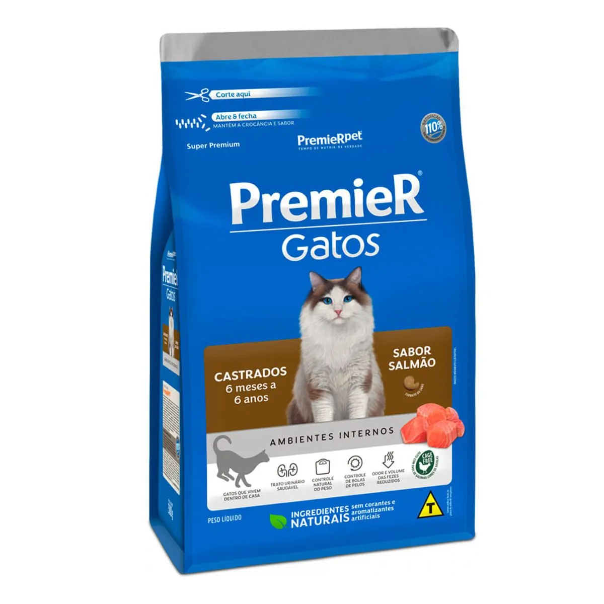 Premier Pet Gato Cas Ate 6 Anos Sal1.5kg