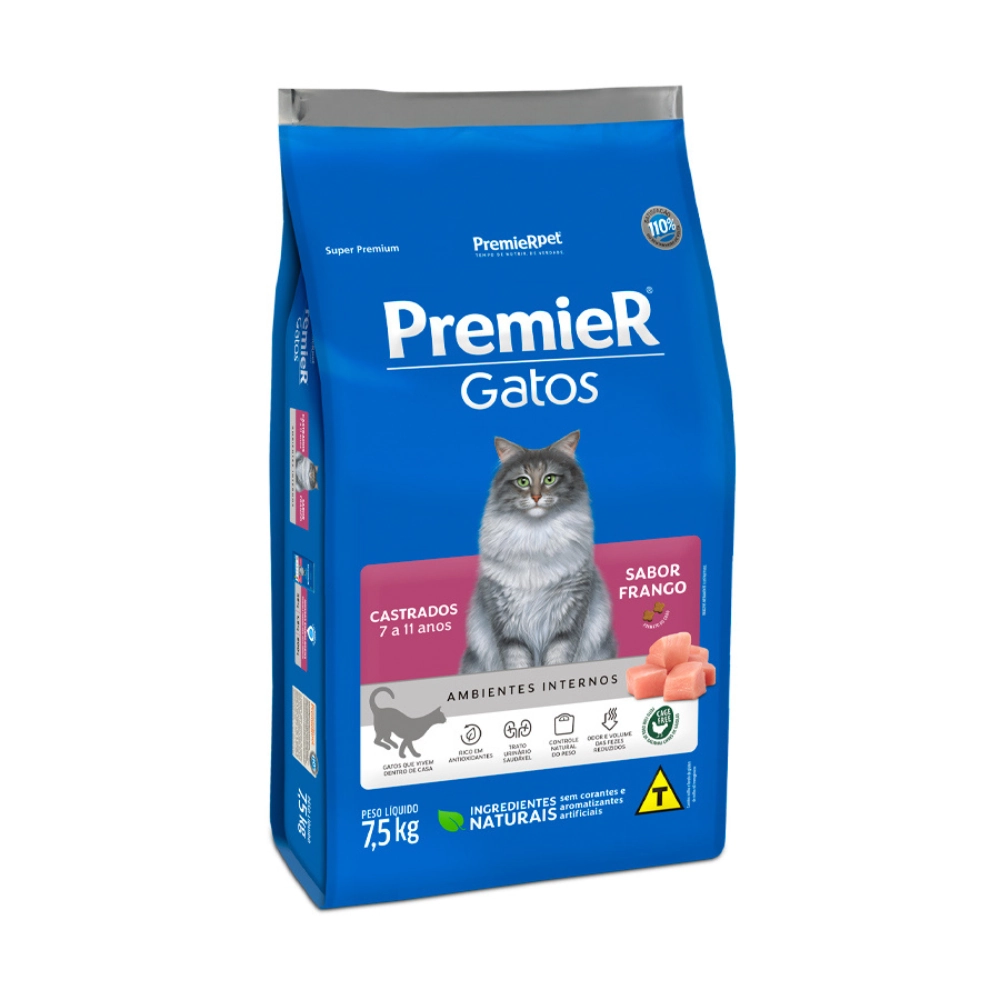 Premier Gato Cast Fran 7 A 11 Anos 7.5kg