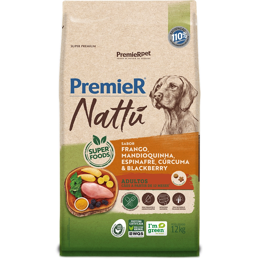 Racao Premier Nattu Caes A