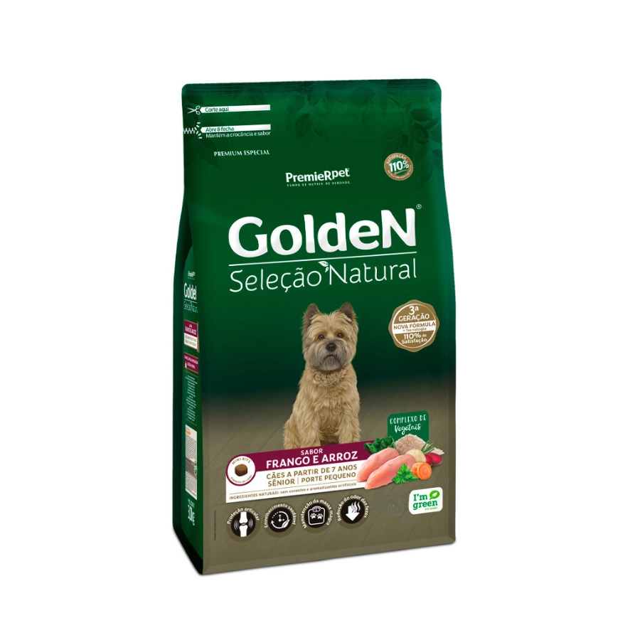 Golden Selecao Natural Pequeno Porte Senior 10,1kg