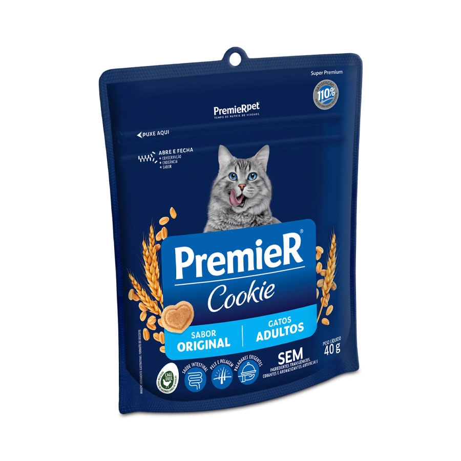 Cookie Premier Gatos Adultos 40g