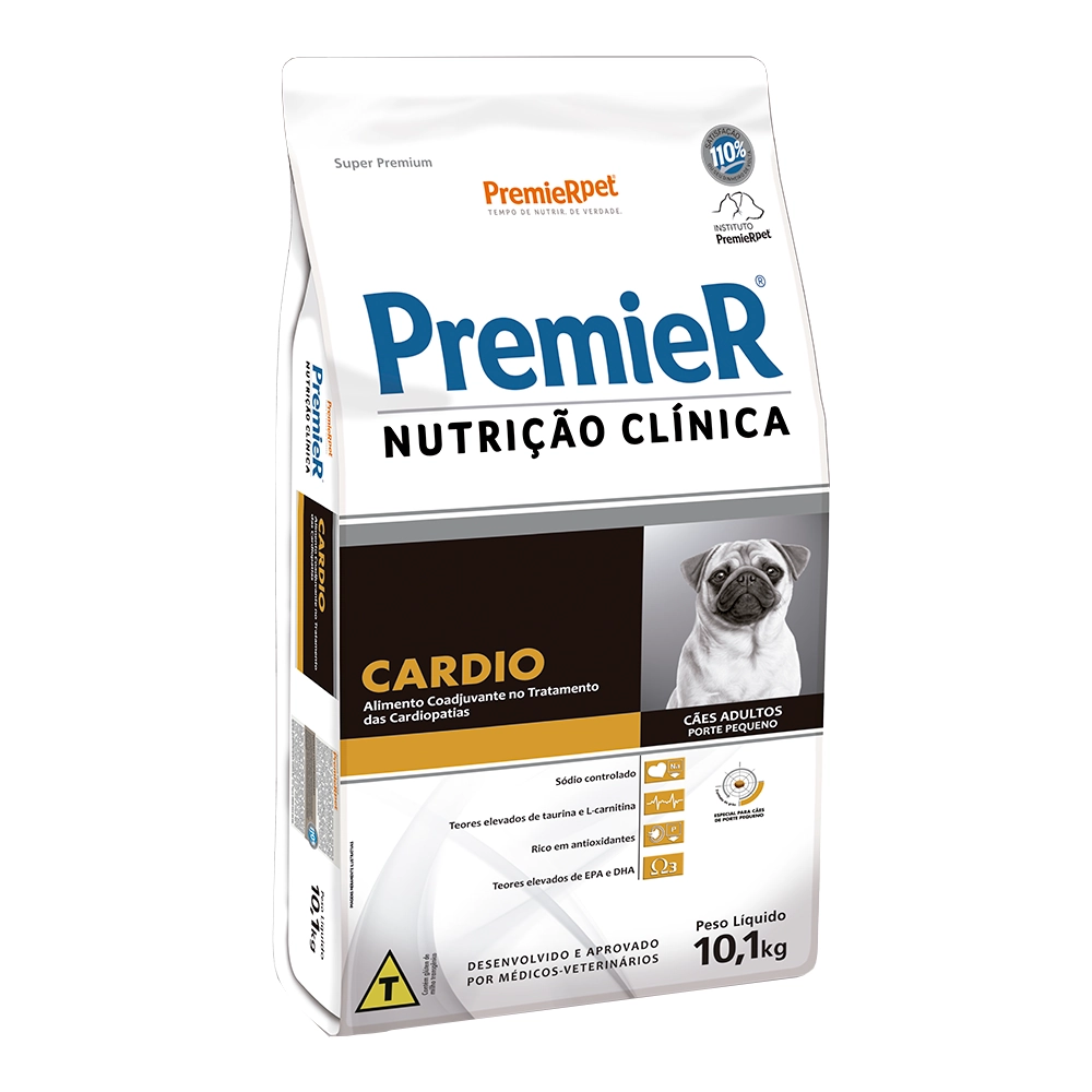 Premier Nutr Clin Caes Cardio Peq Porte 10,1 Kg