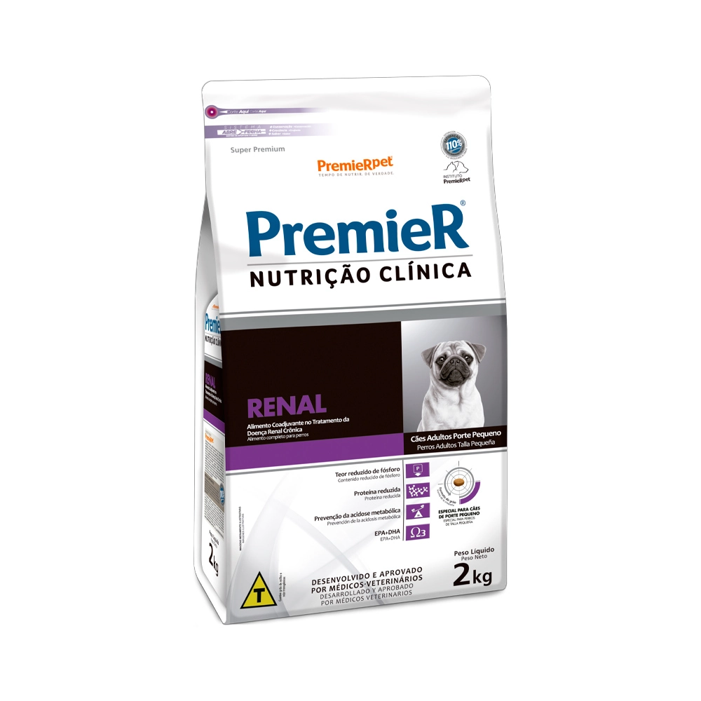 Premier Nutr Clin Caes Renal Peq Porte 2 Kg