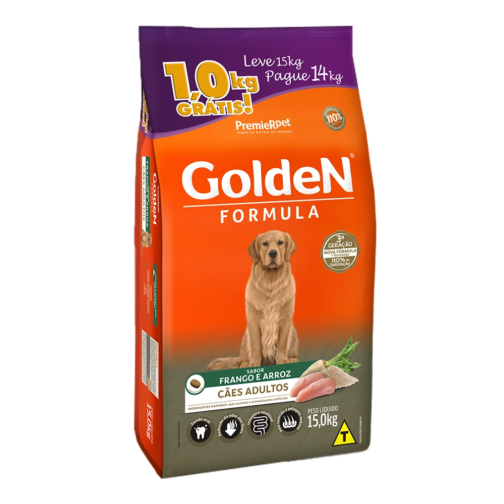 Golden Form Caes Ad Frango Pague 14 Leve 15 Kg