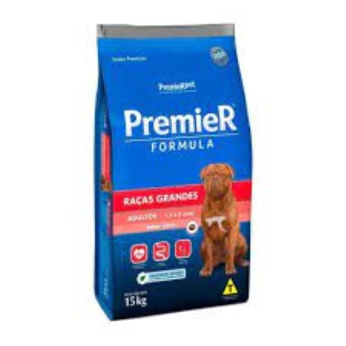Premier Caes Adult Portes Grand E Gigante Carne Leve16 Kg E